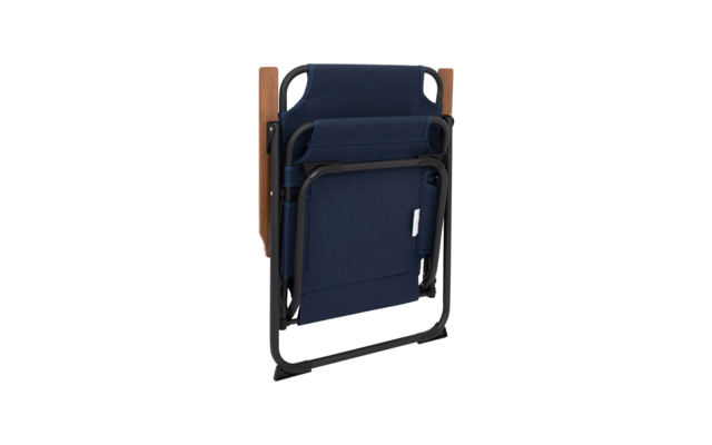 Bo-Camp Bushwick XL Industrial Campingstuhl mit Bambusarmlehnen
