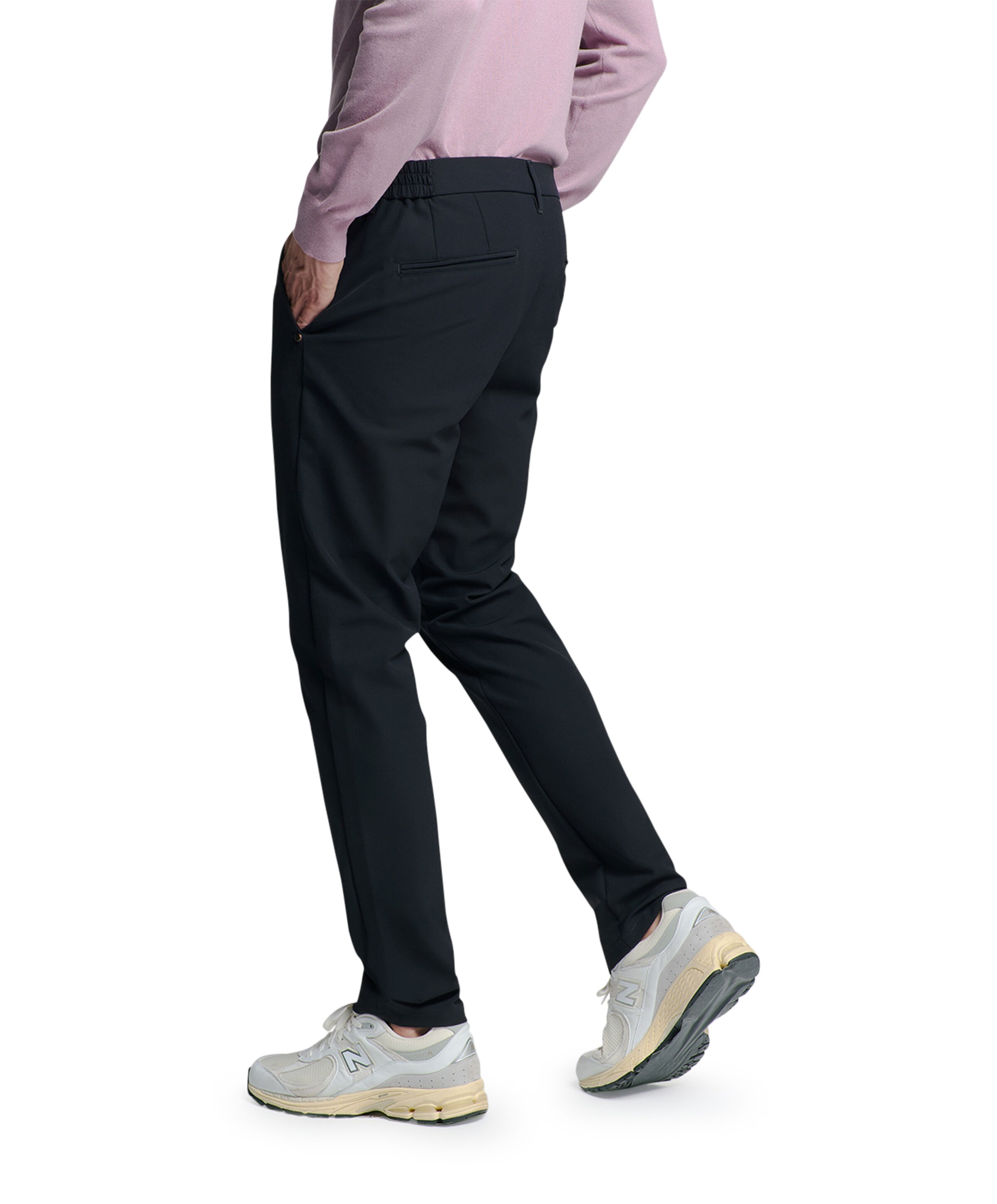 No Excess Pants Chino 4-Way Stretch Sedoc heren broek blauw