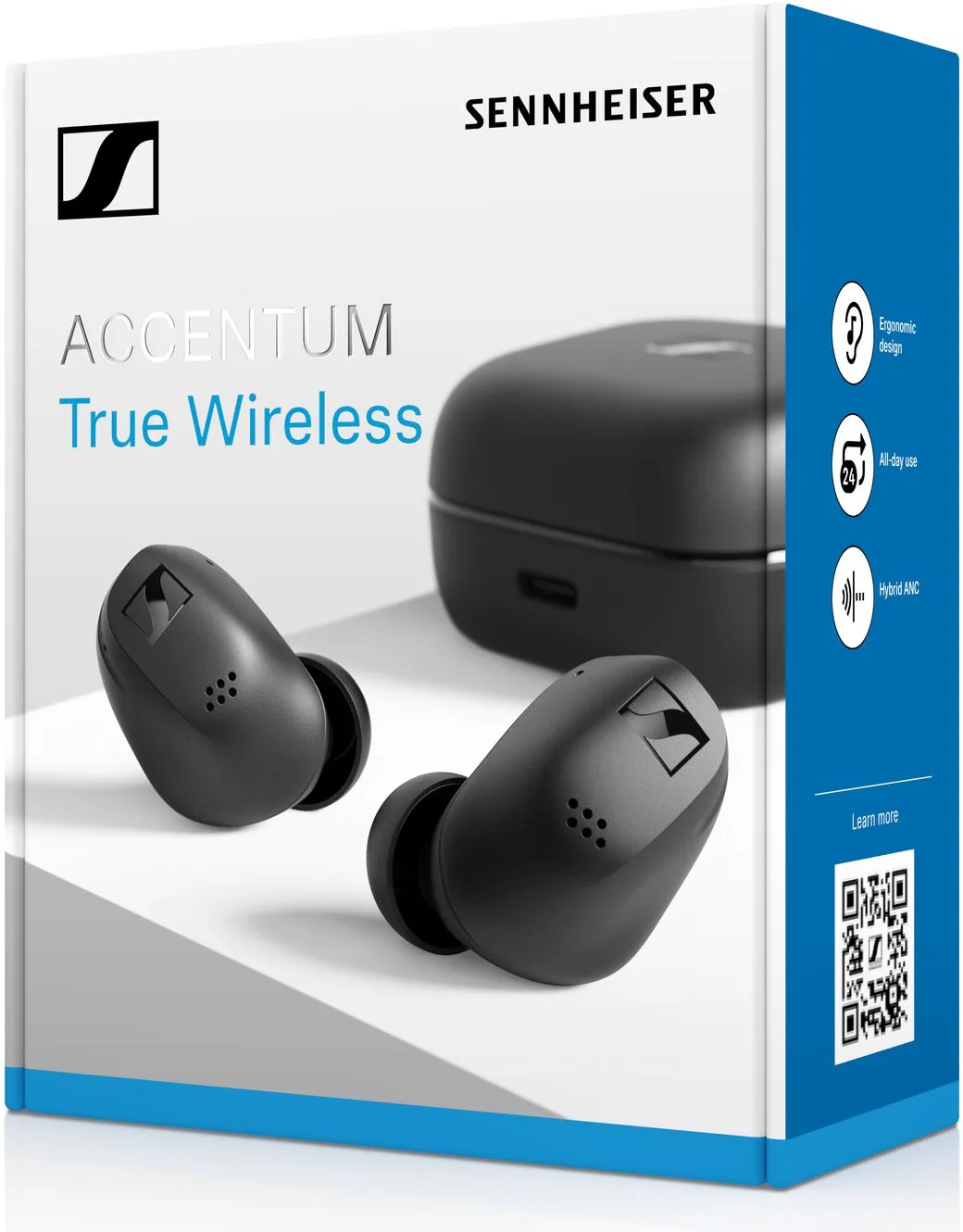 Sennheiser Accentum True Wireless Noir Écouteurs True Wireless