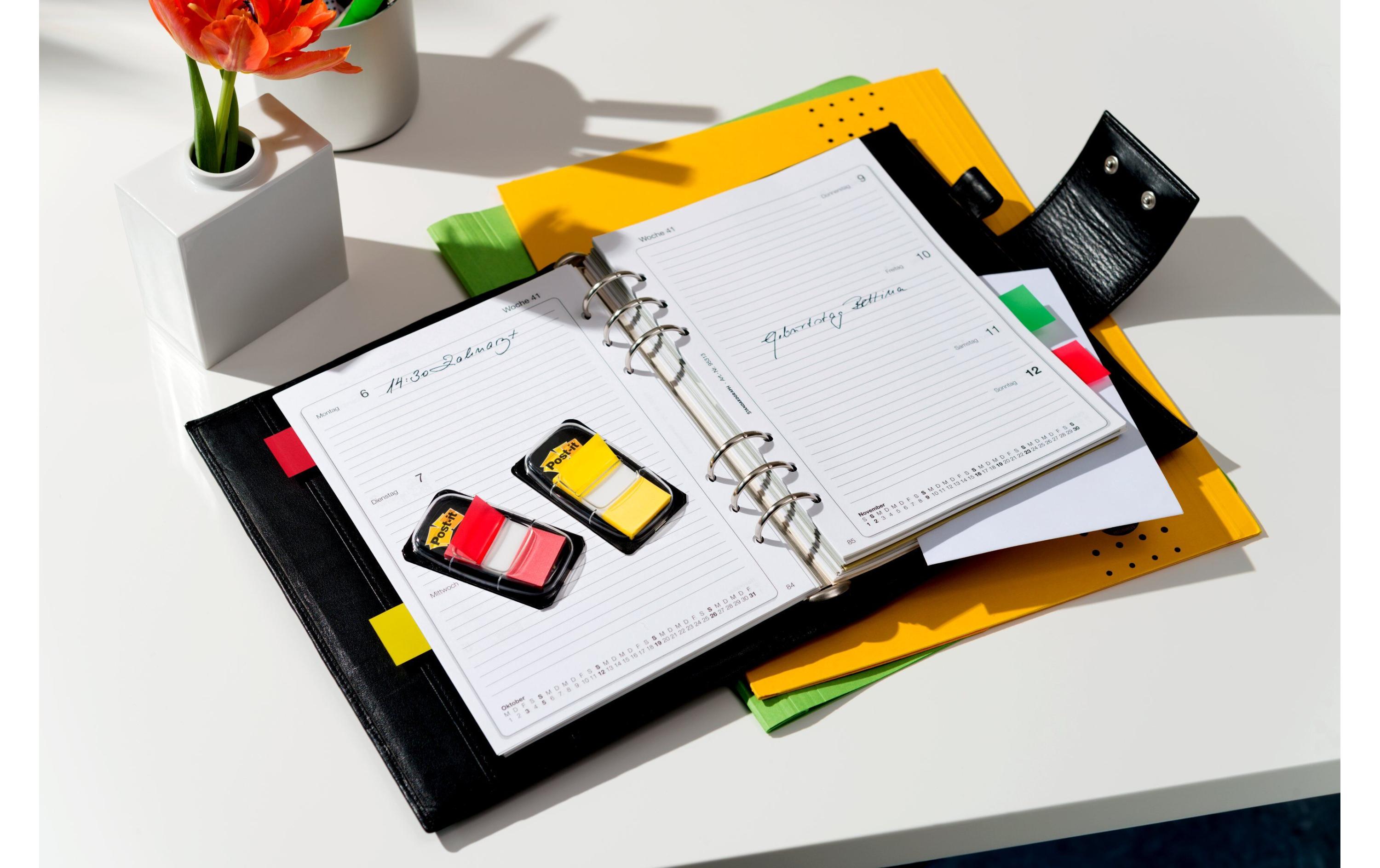 Page Marker Post-it Index 50 Stück RotPost-it Index Marker im Spender