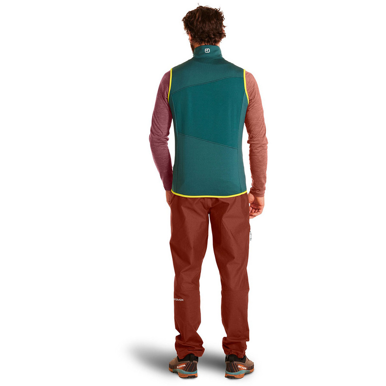 Ortovox Herren Fleece Grid Weste