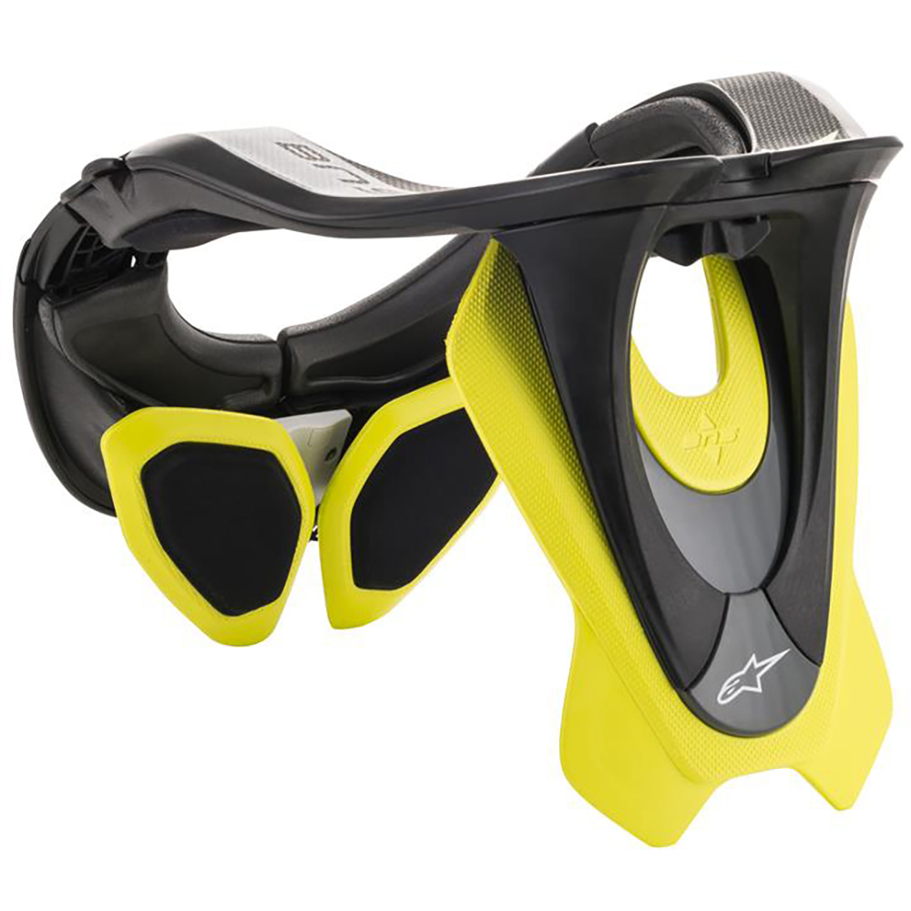Alpinestars - Minerve BNS Tech-2 Noir / Jaune fluo