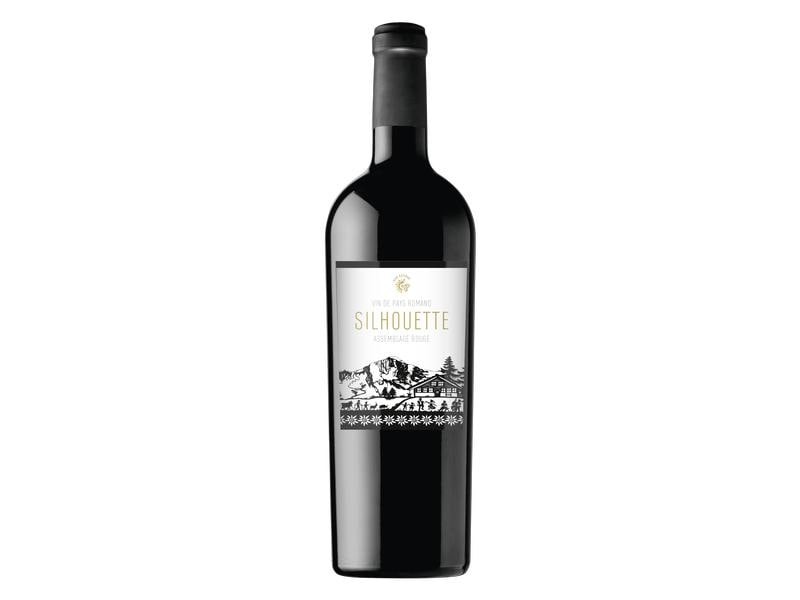 Silhouette Assemblage rouge Vin de Pays Romand 0.75 l Fruchtig-frischer Rotwein aus der Schweiz