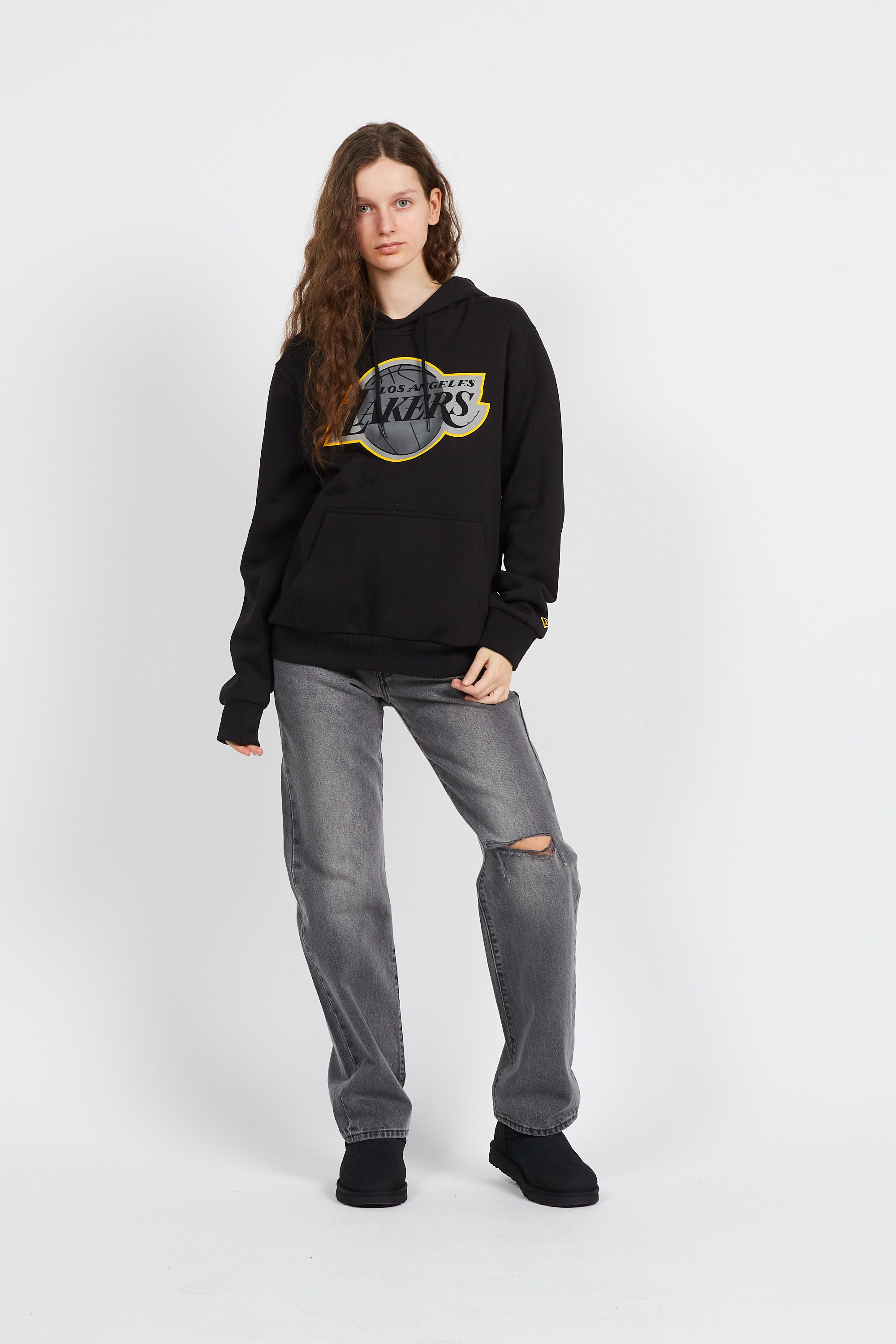 NEW ERA hoodie  Noir