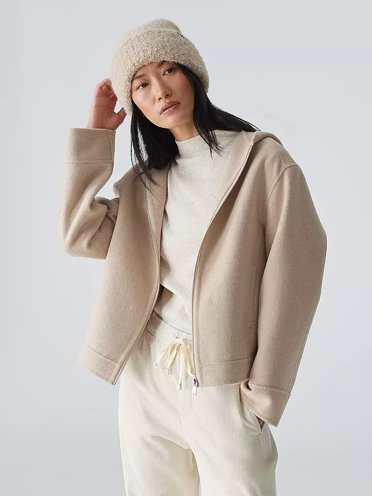 OPUS Mütze - Haube ACURLY beige