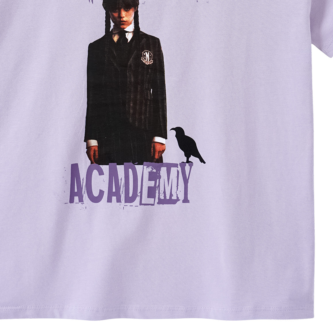 Yigga WEDNESDAY T-Shirt mit Print helllila