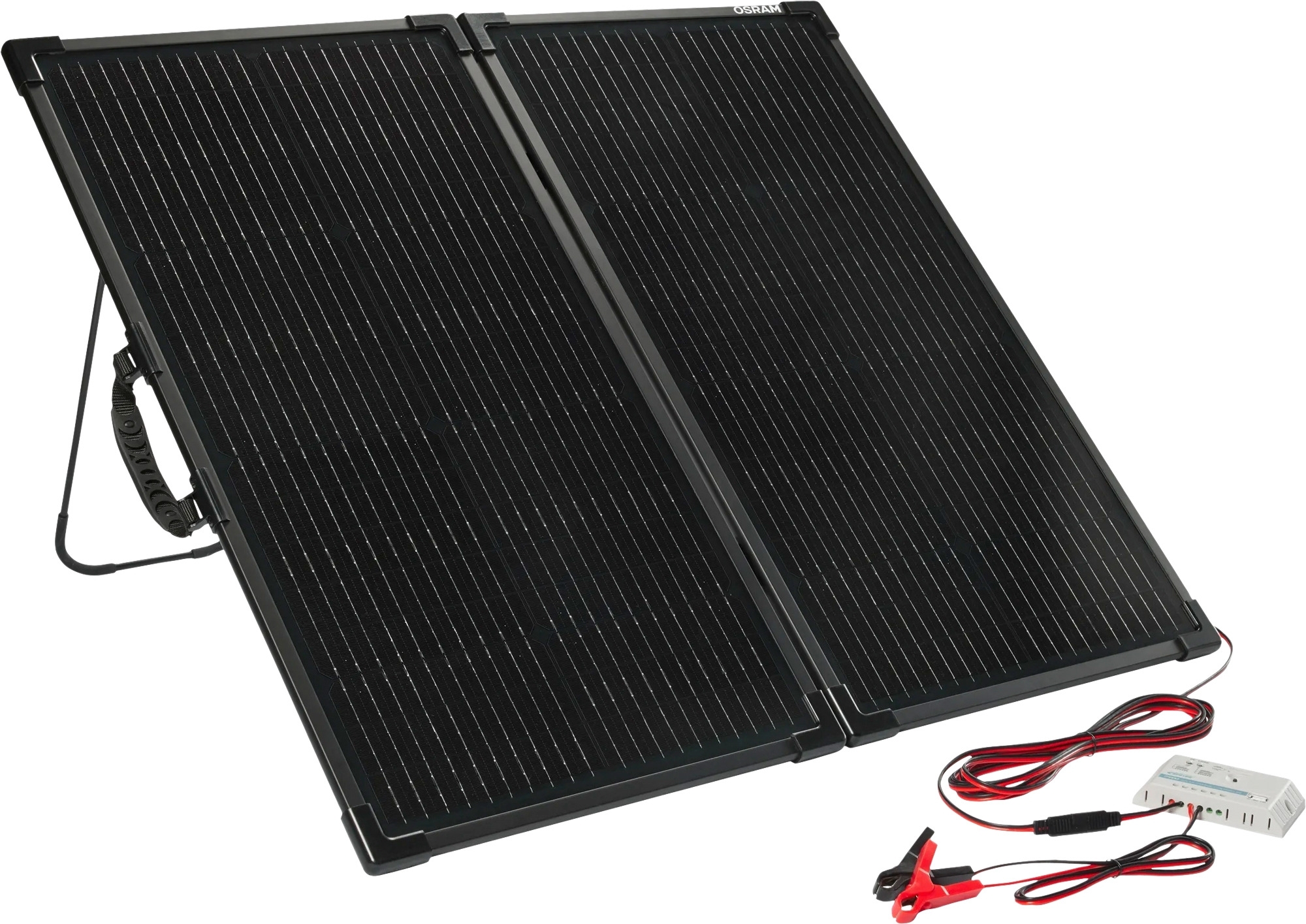 Osram Solarmodul für 12-Volt-Freizeitbatterien BatteryChange Solar 100W OHPS100