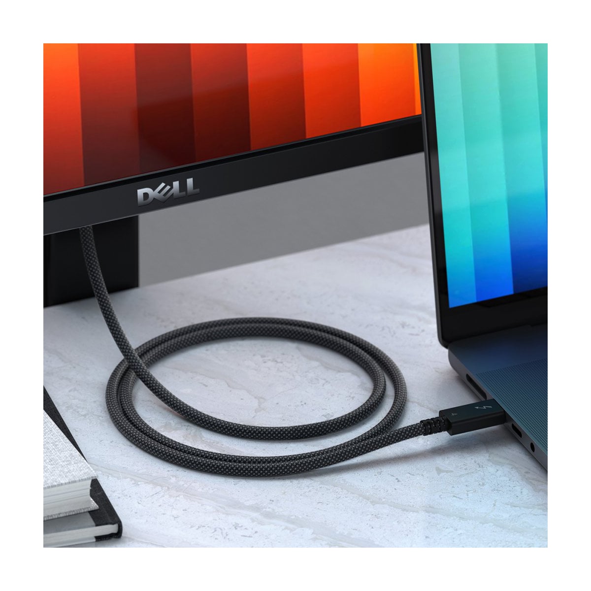 Satechi Thunderbolt 4 Pro kabel 1 m (sort)