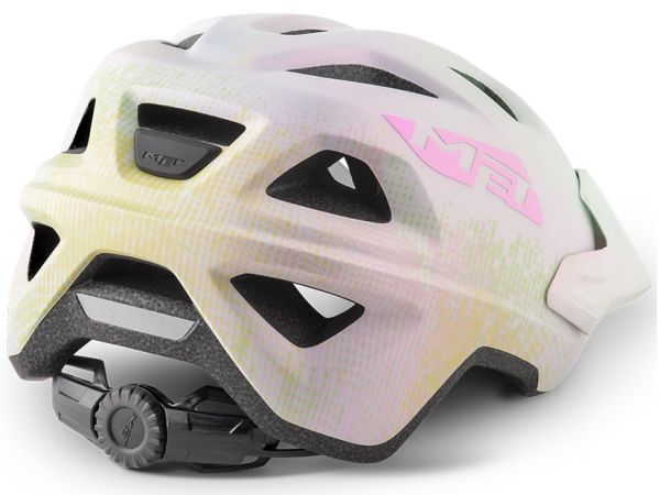 MET Eldar Cykelhjelm, White Texture