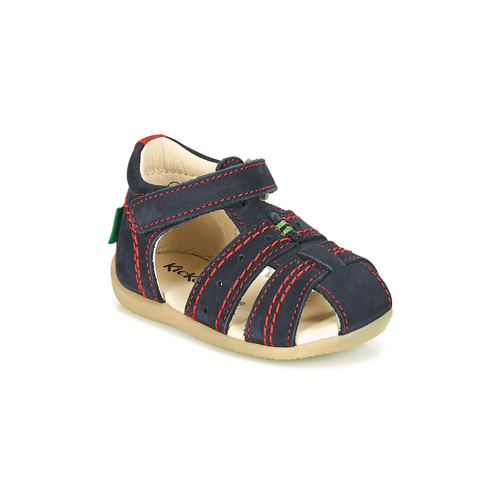 Kickers - BIGBAZAR-2 - Beige / Jaune / Marine