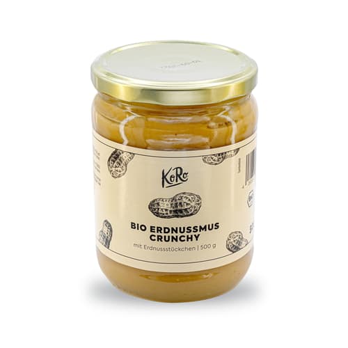 Koro Bio Erdnussmus Crunchy