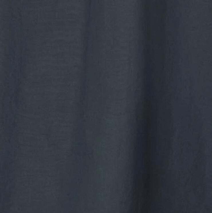 Rabens Saloner Poplin full skirt - Rita Dark navy