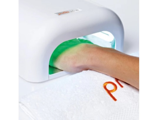 PROMED - Kit vernis à ongles Séchoir d’ongles uv uvl-36 36 w blanc