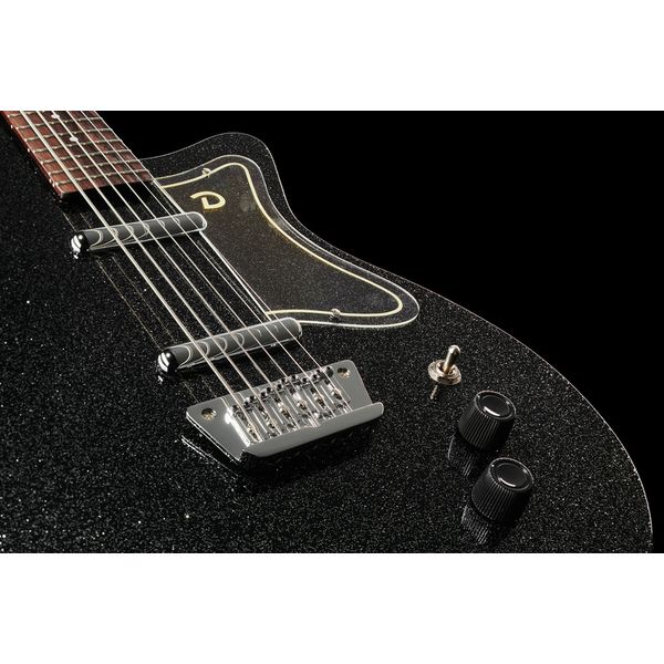 Danelectro 56 Baritone Black Metal Flake