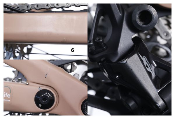 VTT Tout-Suspendu Lapierre Zesty CF 7.9 Shimano DEORE XT 12V 29' 2024 Beige Mat - Produit Reconditionné