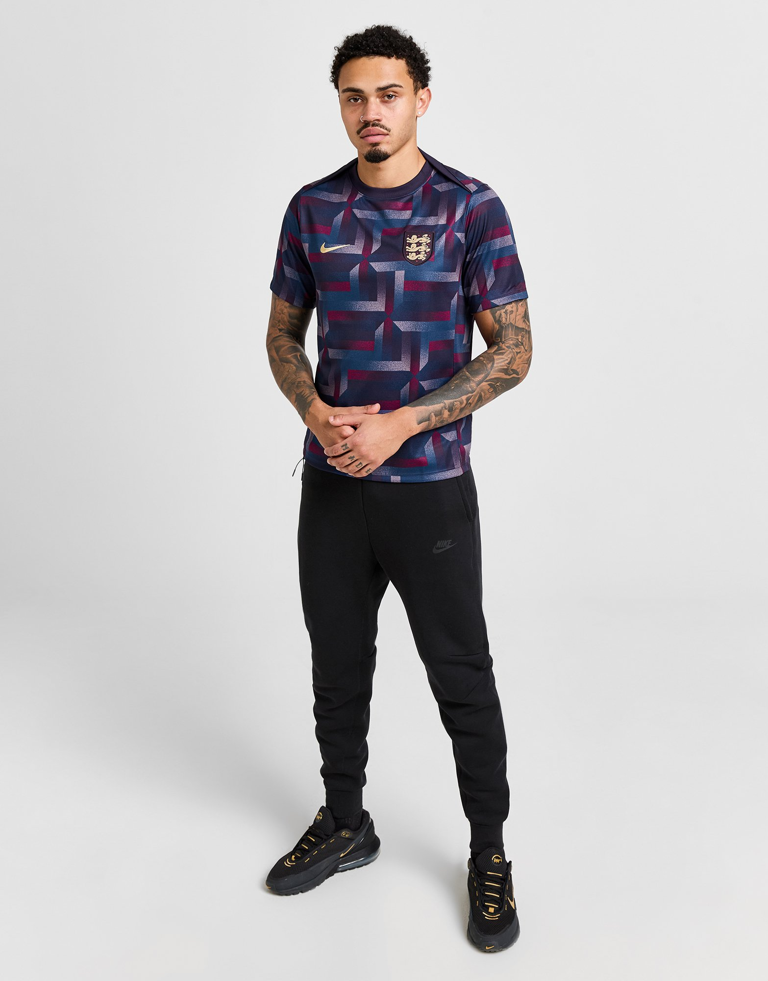 Nike Maillot d'avant Match Angleterre Homme