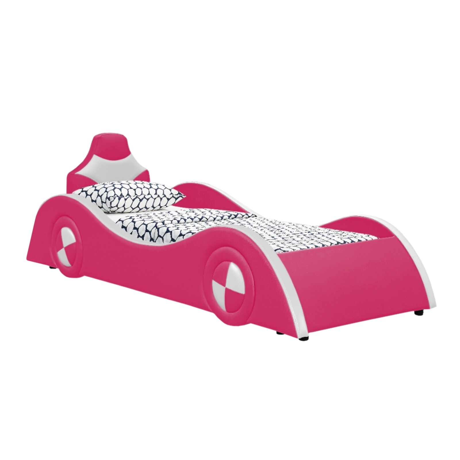 HTI-Living Autobett Pink/Weiß