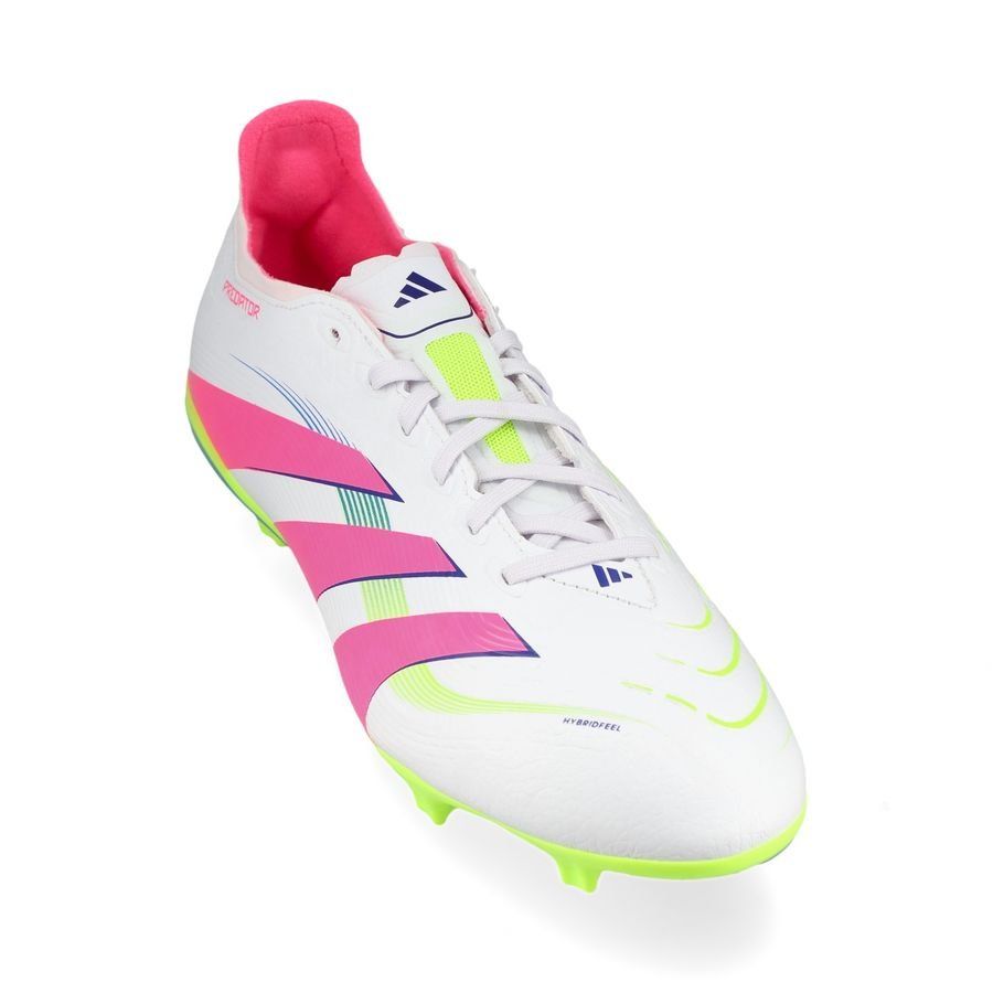 adidas Predator League FG/AG Celestial Victory - Blanc/Lucid Pink/Lucid Lemon