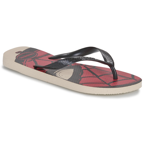 Havaianas - TOP MARVEL LOGOMANIA Negro / Rojo