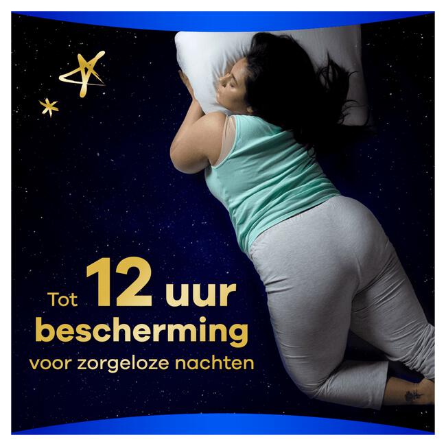 Always Ultra Maandverband Secure Night Extra Met Vleugels 8 Stuks