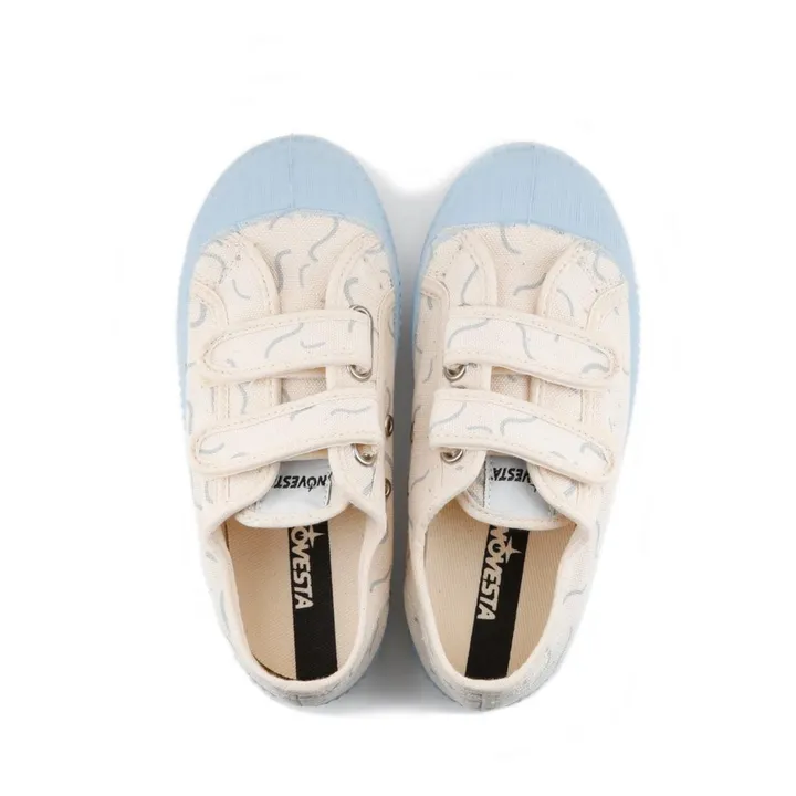 Novesta Baskets Master Kid Velcro Print | Bleu
