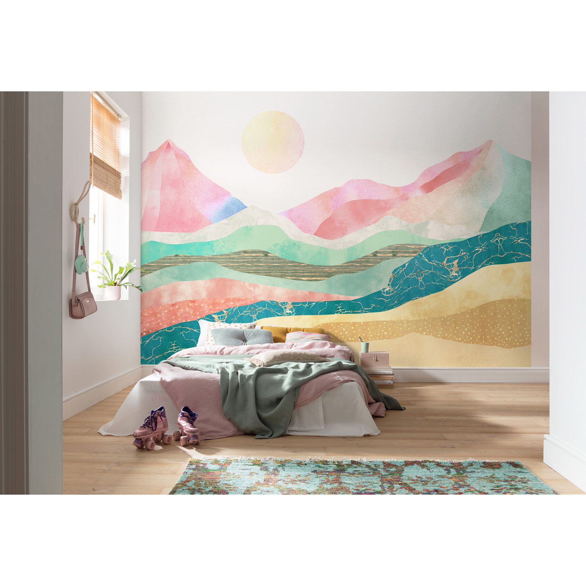 Vlies-Fototapete HOLY MOUNTAIN - bunt - 350x250 cm