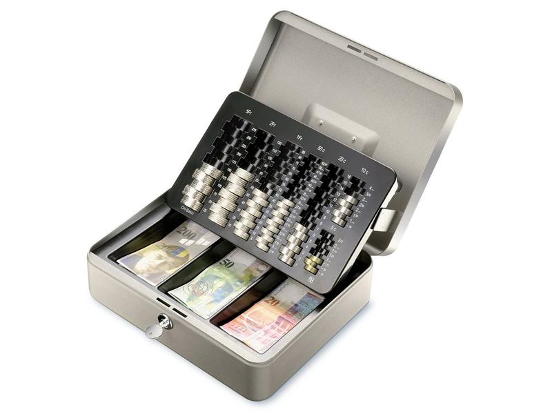 Robert Rieffel Geldzähleinsatz Ch-Basic Schwarz Kassette für Geld