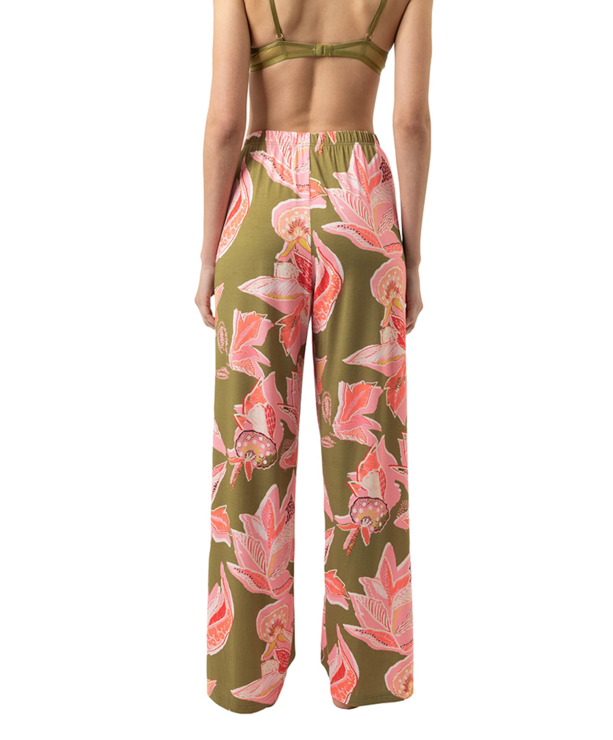 Mey Dames pyjamabroek groen