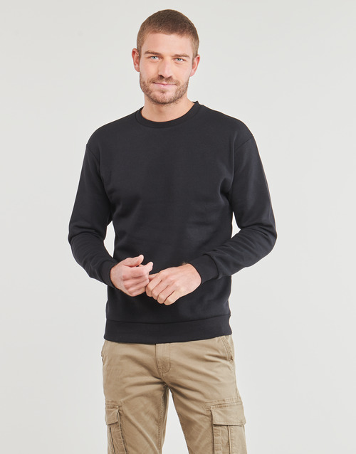Jack & Jones - JJEBRADLEY SWEAT CREW - Noir