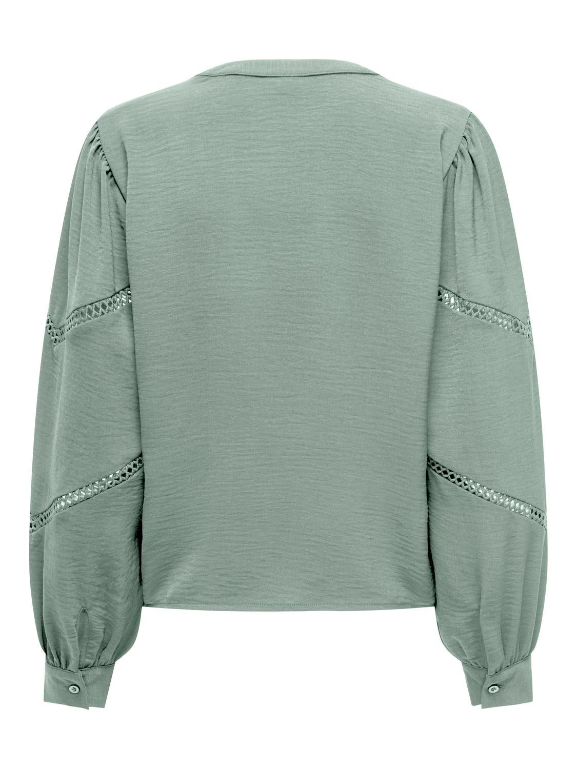JDYLION Top Iceberg Green