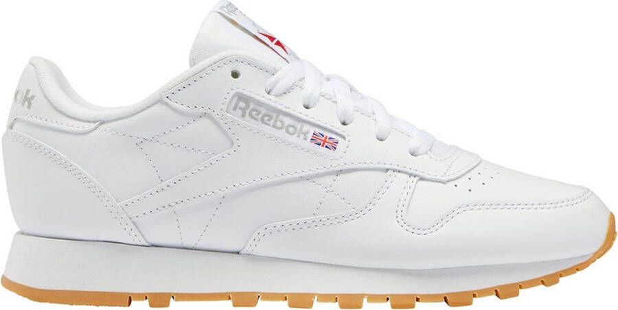 Reebok Classic Leather Cloud White Cloud White Pure Grey 3- Dames Cloud White Cloud White Pure Grey 3