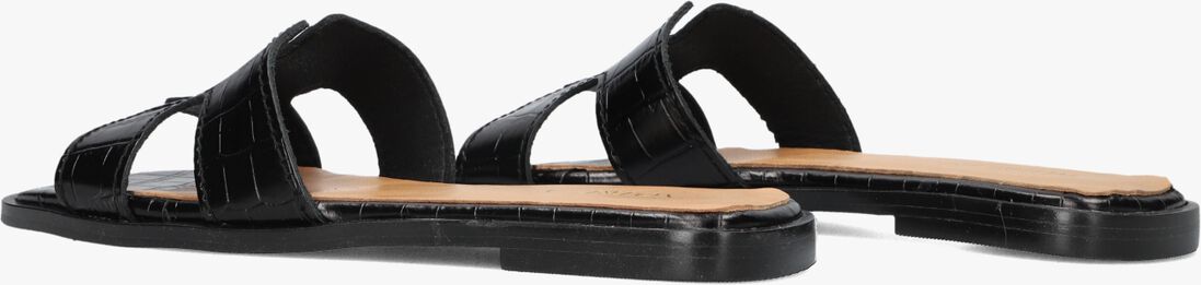 zwarte notre-v slippers as-16221