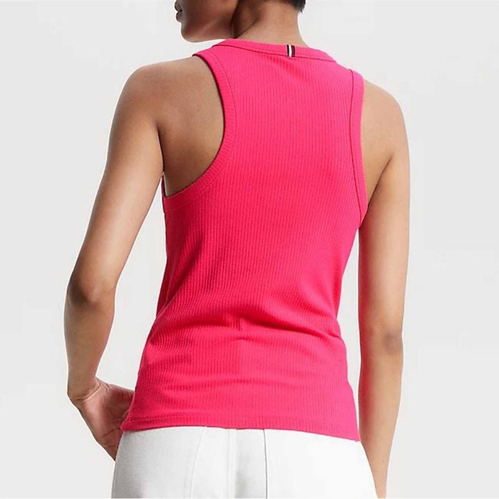 Tommy Hilfiger Slim 5X2 Rib Tanktop Dames