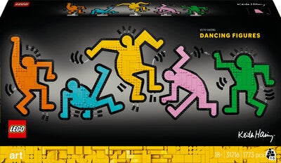 LEGO ART 31216 Keith Harings dansende figurer