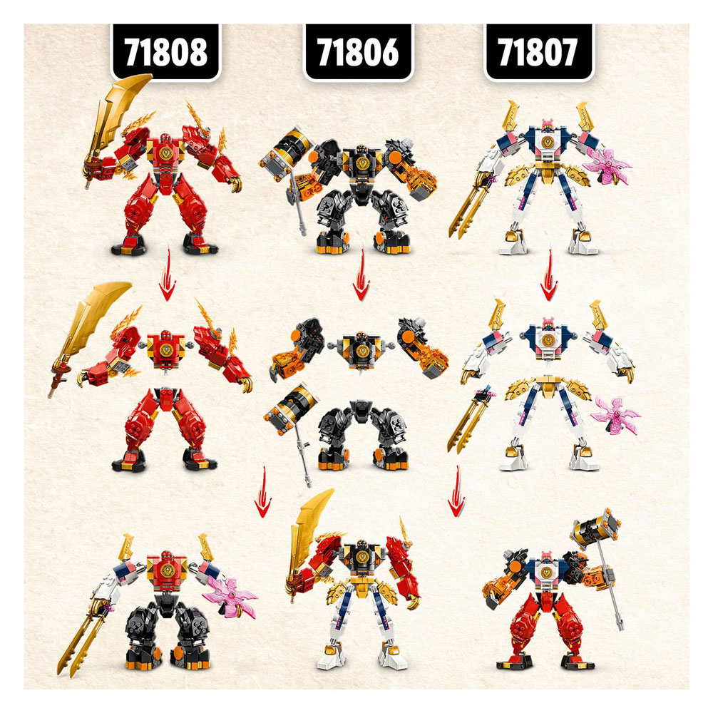 LEGO Ninjago 71808 Kais Elementaire Vuurmecha