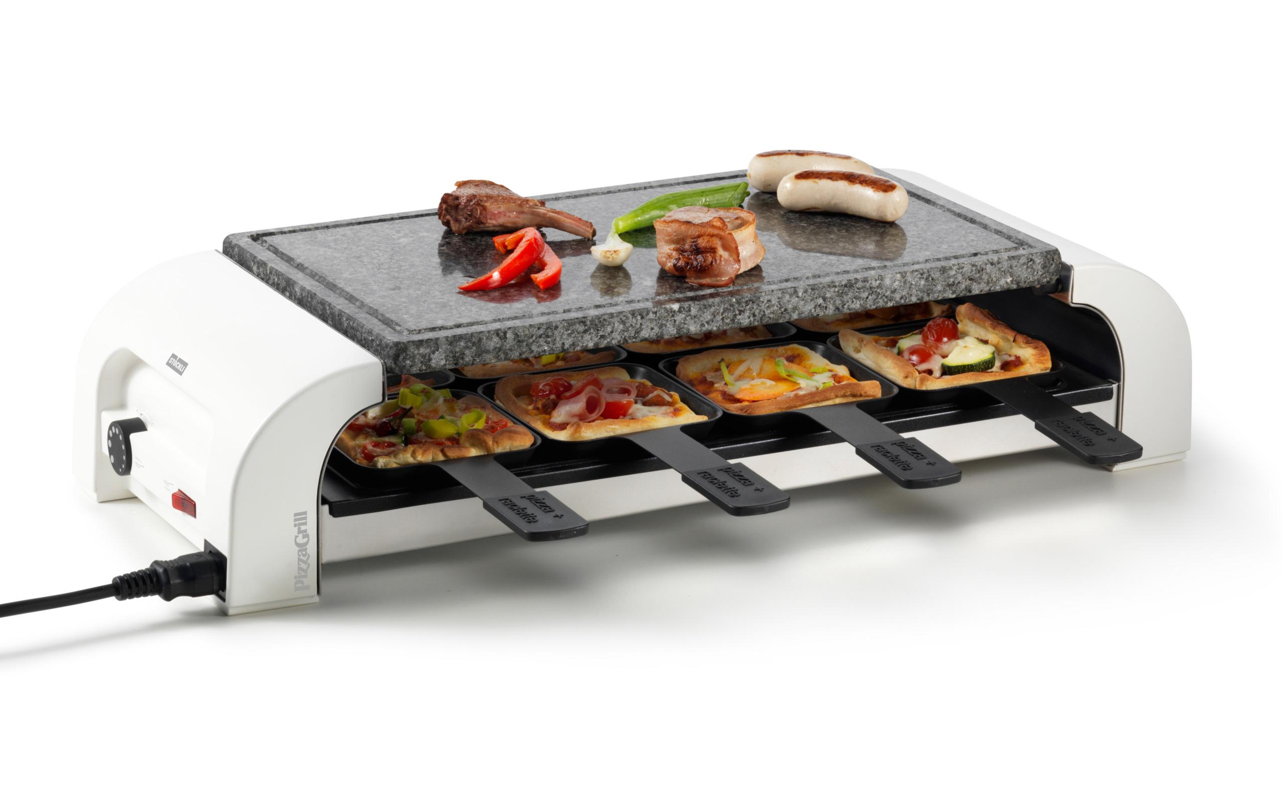 Pizza-Grill for 8 Hot'Stone 8 Personen<br>Tischgrill