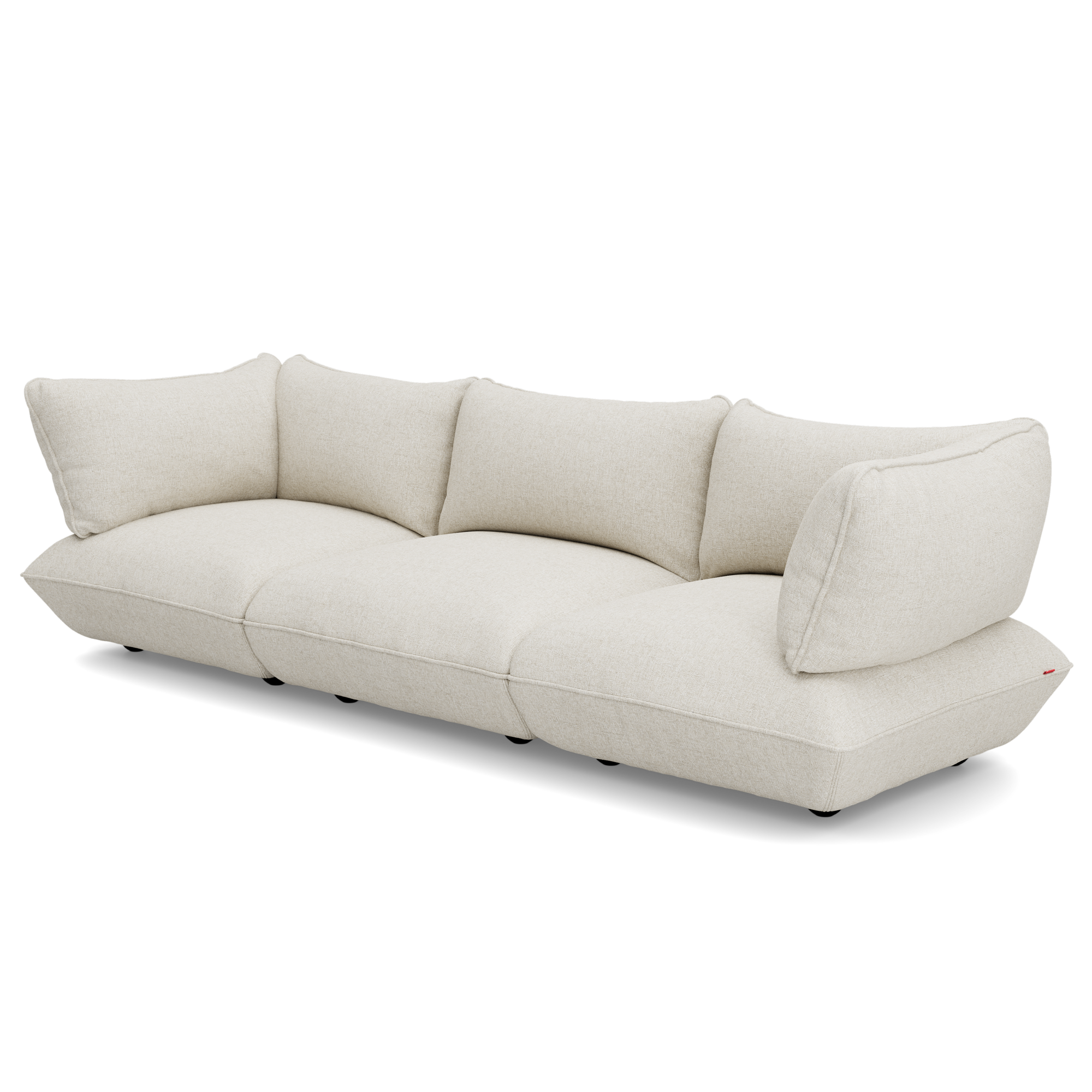 3-zitsbank Sumo boucle grecycled beige