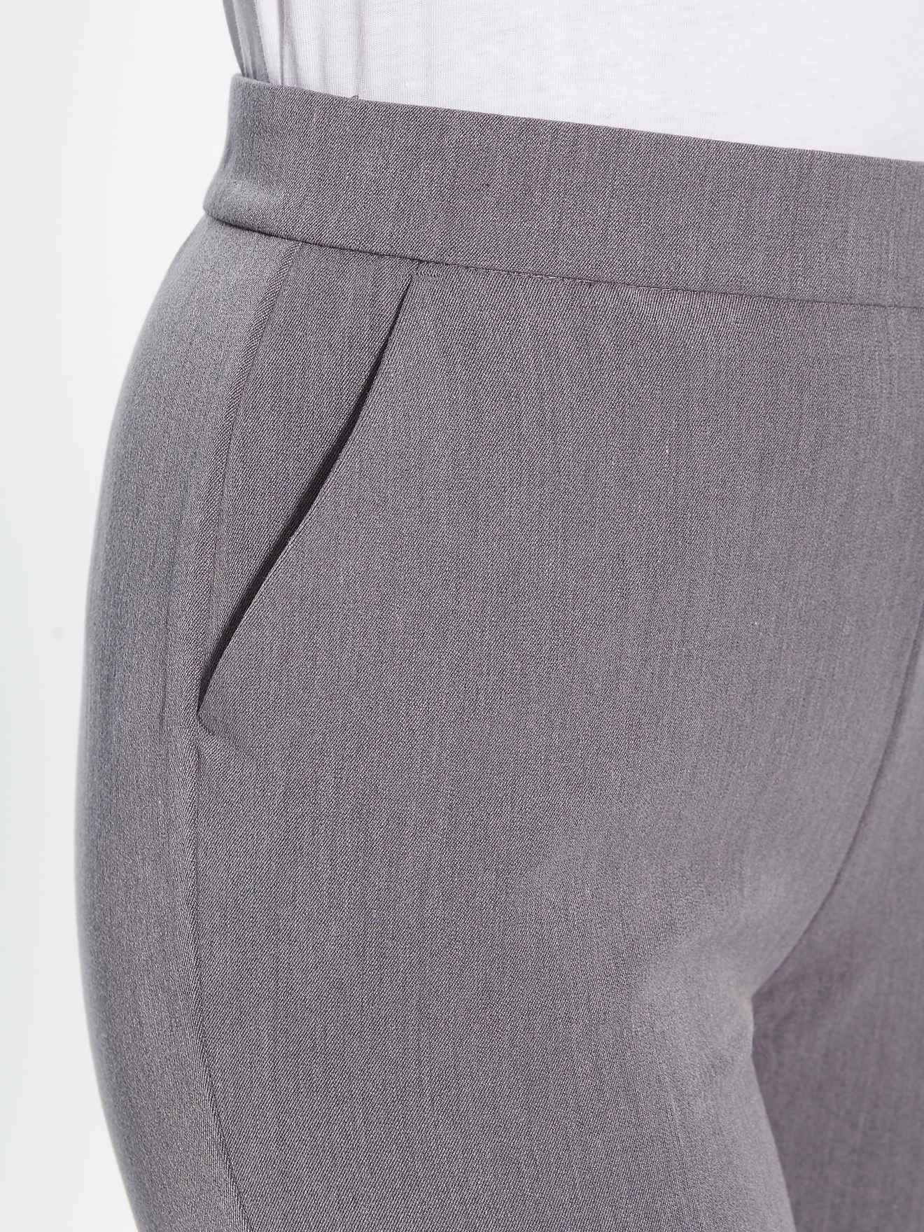 Pantalon droit effet ventre plat