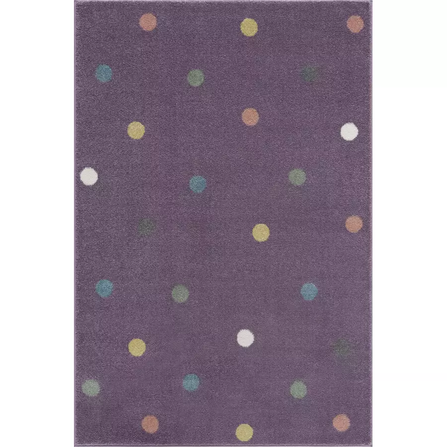 LIVONE Kinderteppich Happy Rugs Wheel fliedermulti