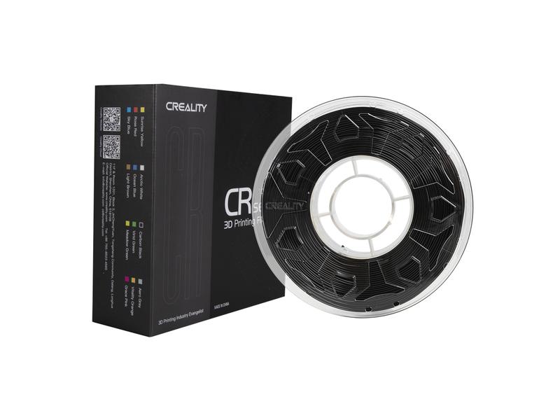 Creality Filament CR-PLA Schwarz, 1.75 mm, 1 kg 1.75 mm PLA Filament für 3D Drucker