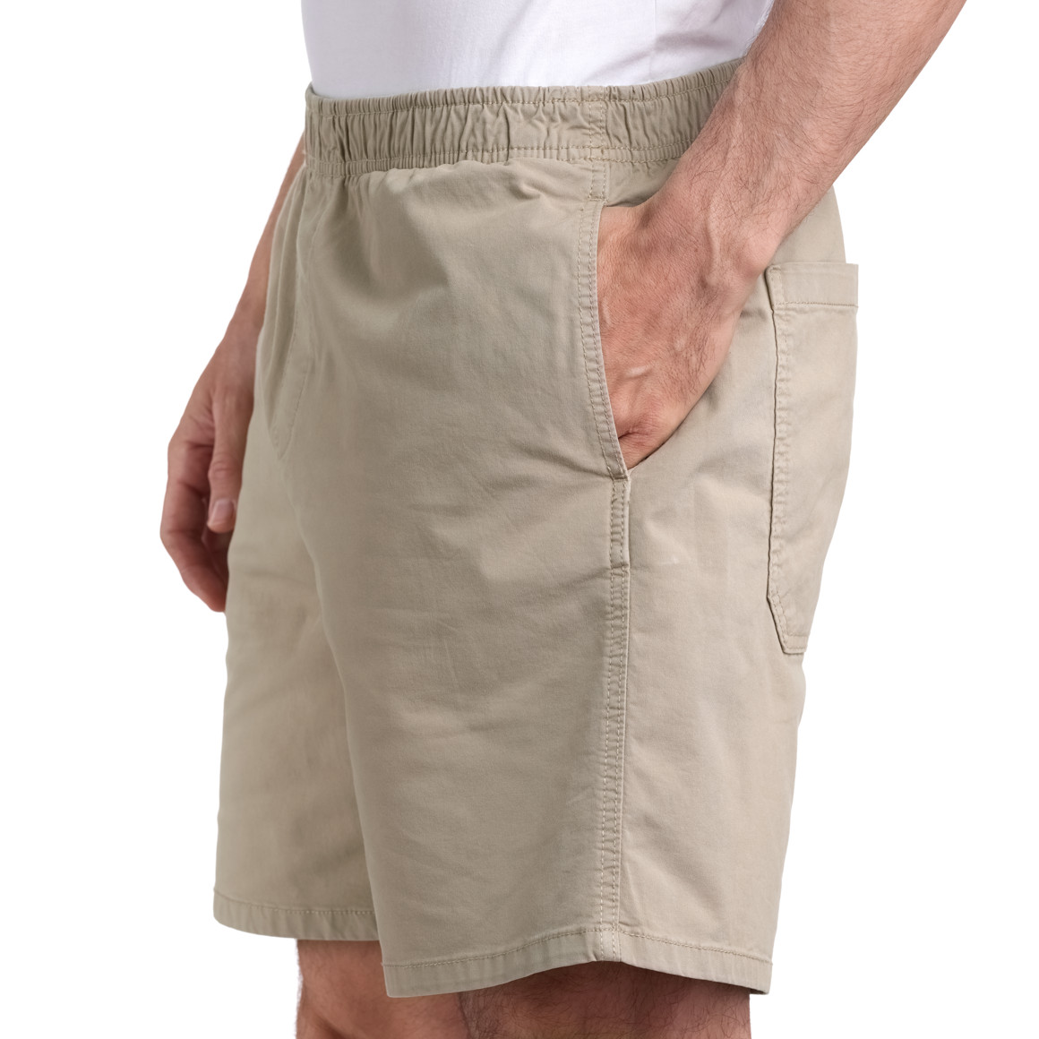 VanVaan Herren Shorts mit Elastikbund beige