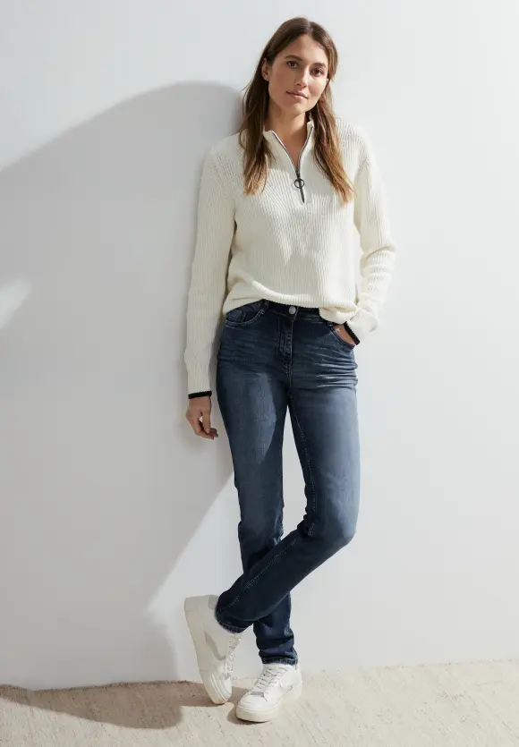 Slim Fit Jeans - mid blue wash