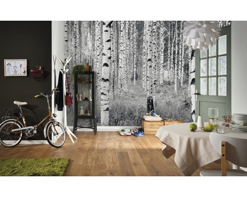 Vliesbehang XXL4-023 Woods 4-delige set 368 x 248 cm