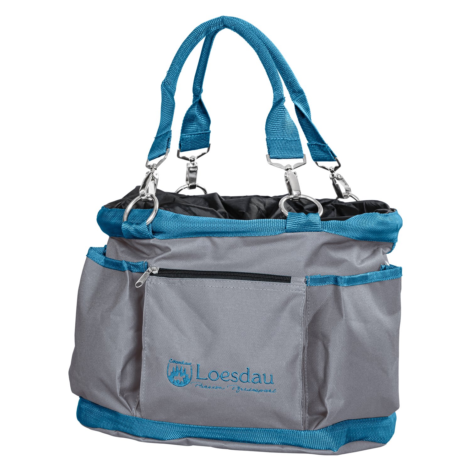 Loesdau Putztasche  - grey/blue
