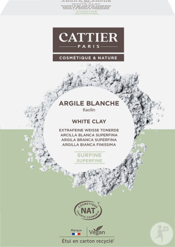 Cattier Argile Blanche Surfine 200g