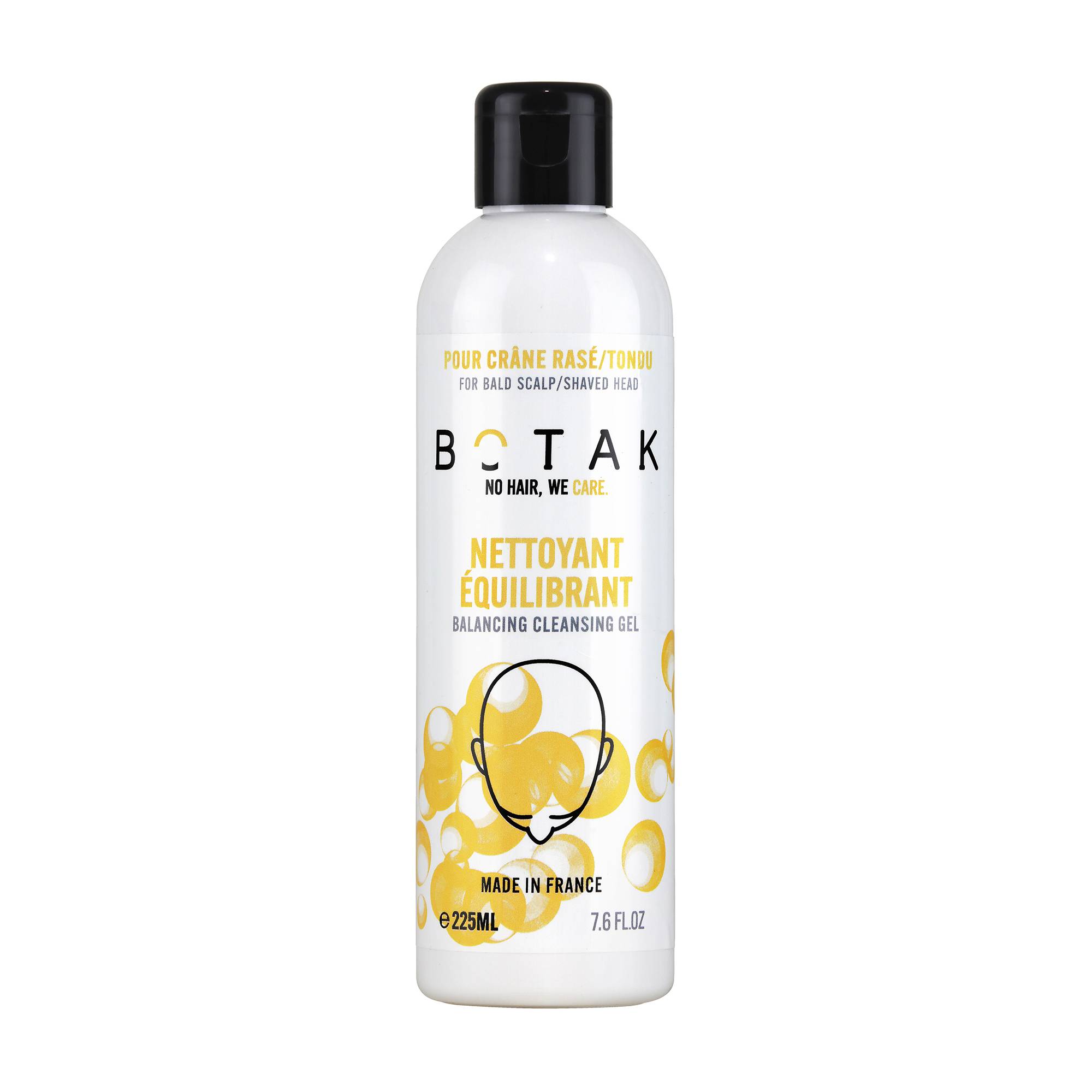 Nettoyant équilibrant pour crâne rasé ou tondu / 225ml
