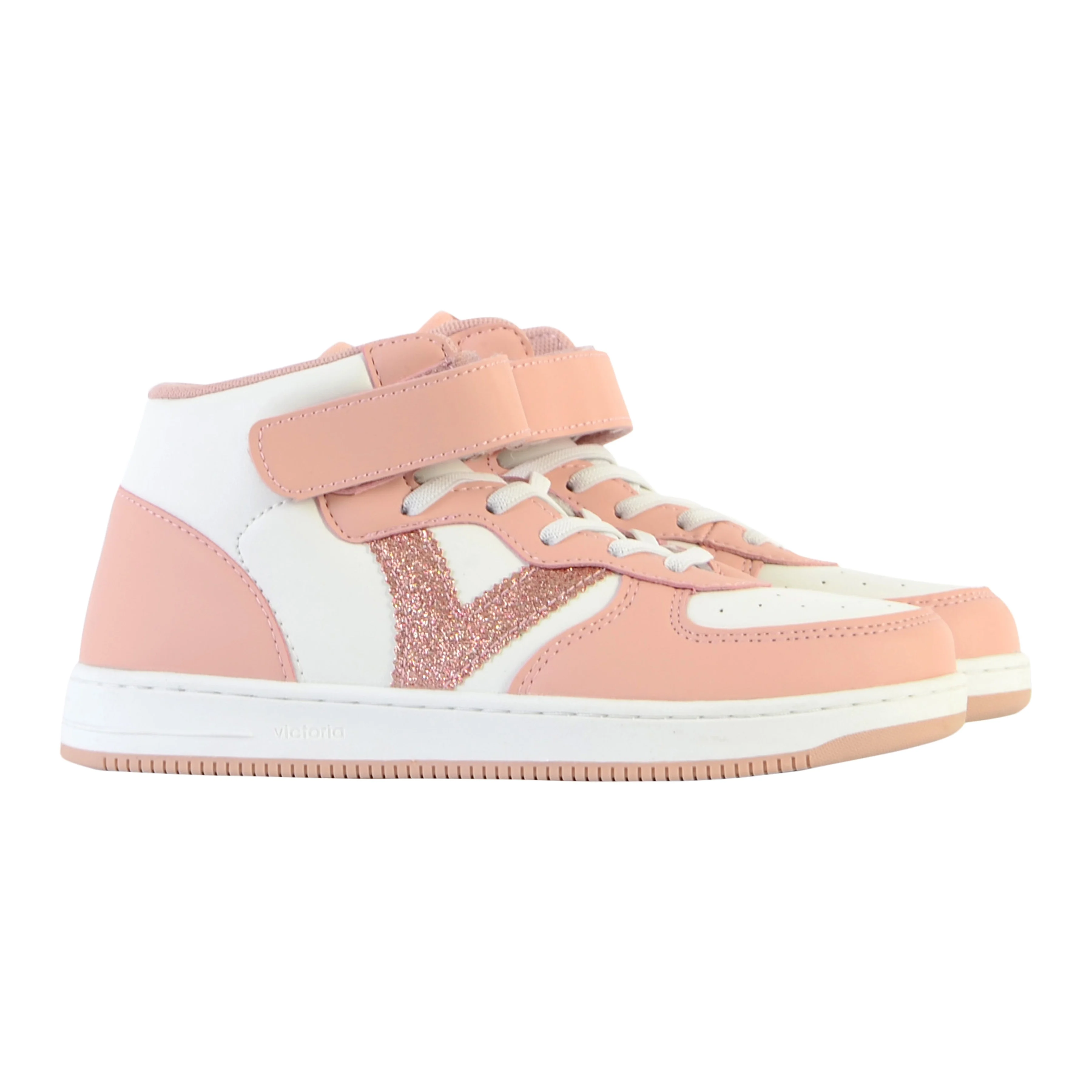 Basket montante à lacetsenfant | Beige