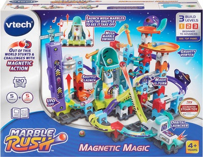 Vtech Marble Rush Space Magnetic XL300E Kulebane 120 Deler
