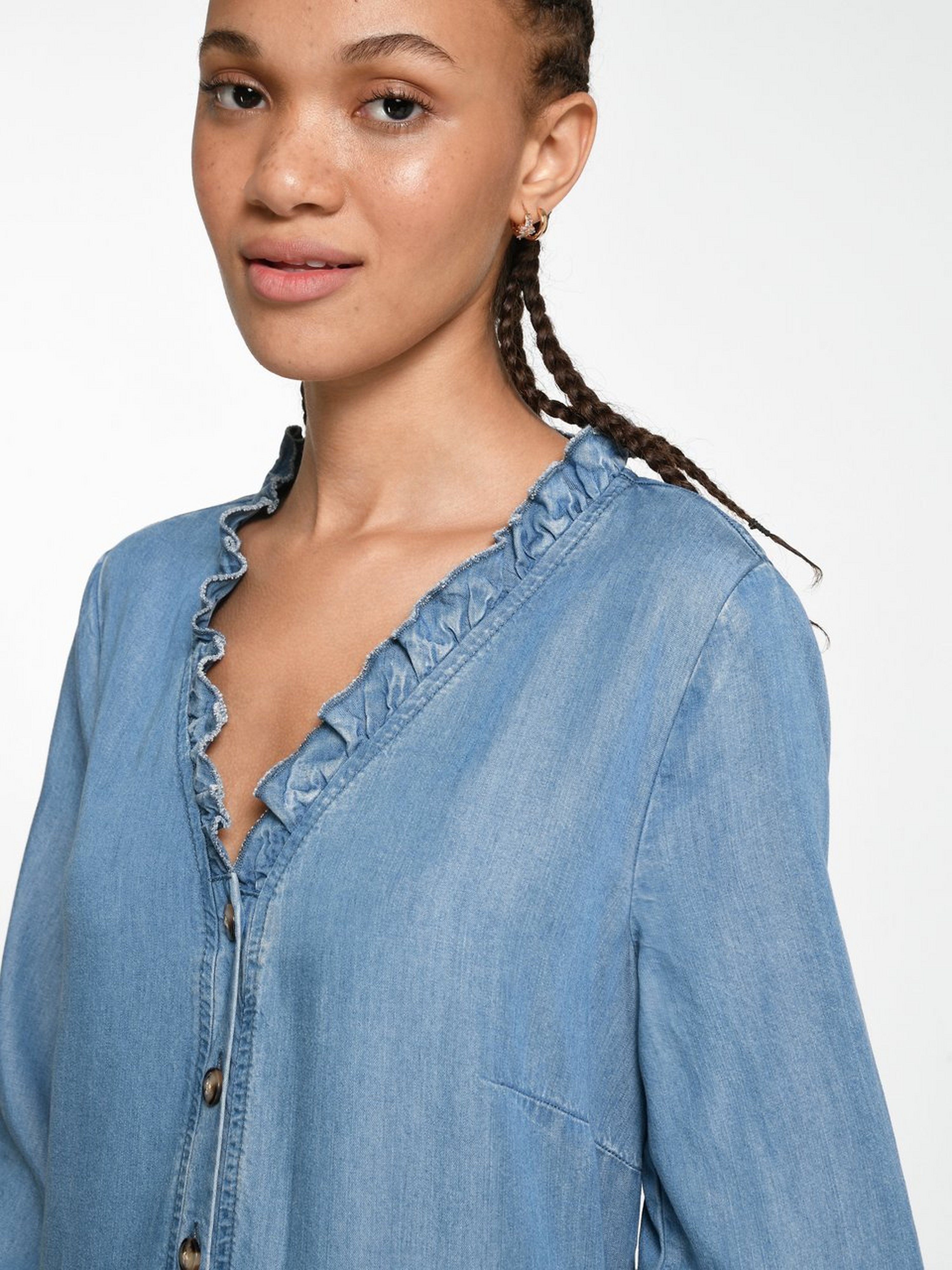 Kleid mit 3/4-Arm