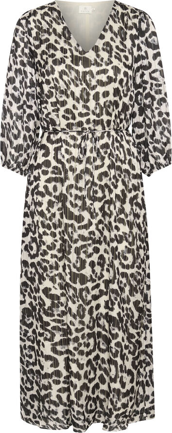 Kaffe KAsepia Dress Black/white leopard